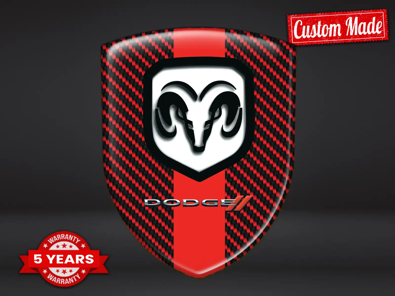 Dodge Abzeichen Pro Max Robust Elegant Leistung
